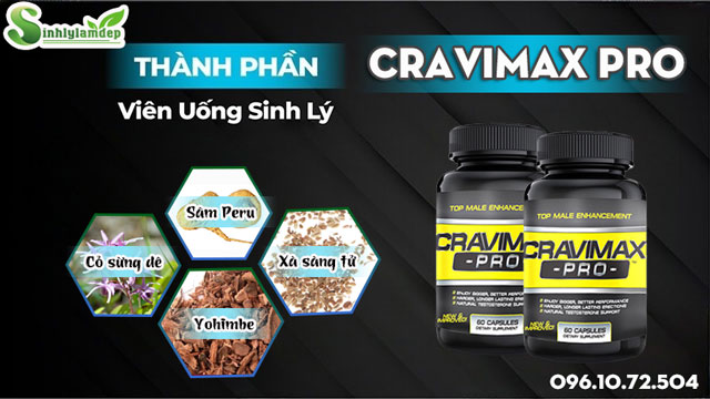 thành phần có trong cravimax pro