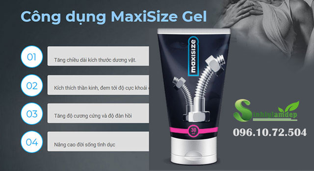 công dụng maxisize
