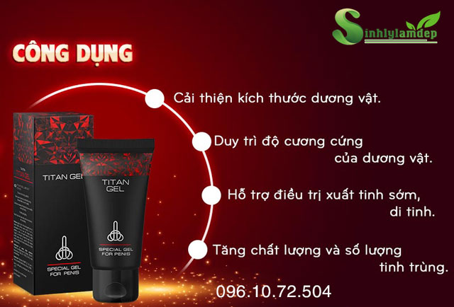 công dụng titan gel