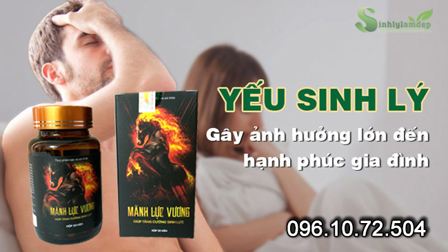 nguyên nhân yếu sinh lý