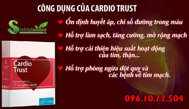 Công dụng Cardio Trust