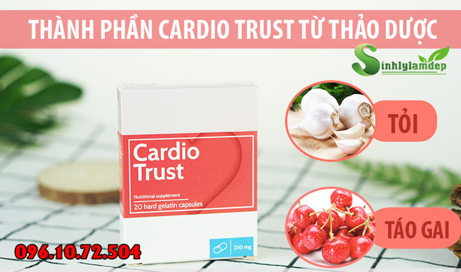 Thành phần của Cardio Trust