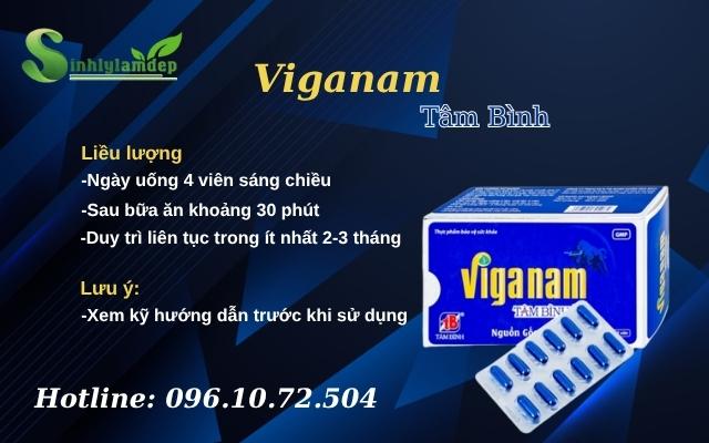 Hướng Dẫn Cách Dùng Viganam Tâm Bình Chuẩn Xác và Hiệu Quả Nhất