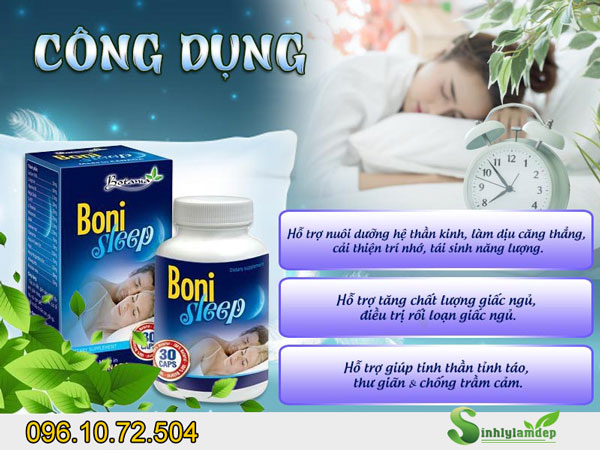 Công dụng của Boni Sleep