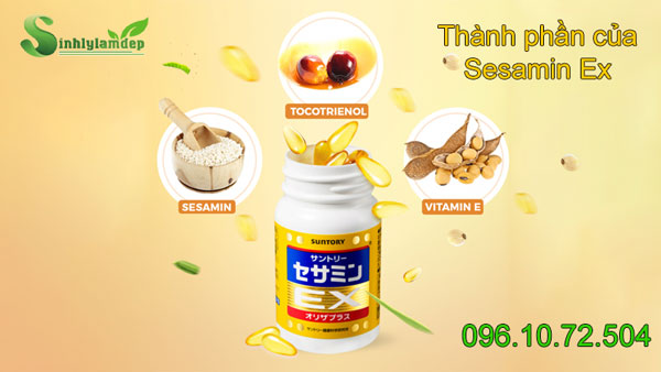 Thành phần của Sesamin Ex
