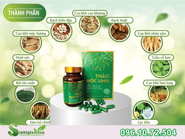 Thành phần Thảo Mộc Linh
