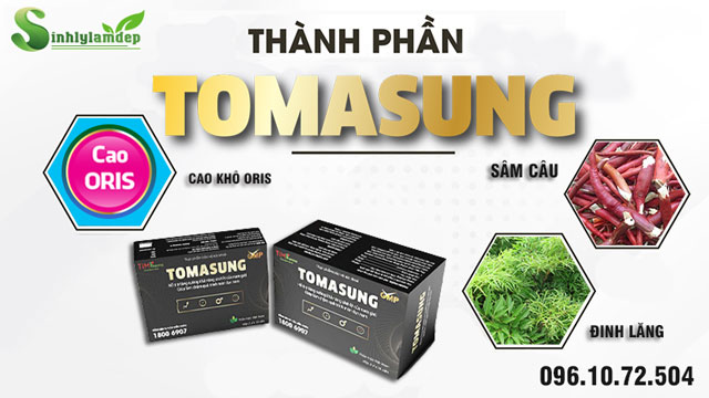 thành phần có trong sản phẩm tomasung