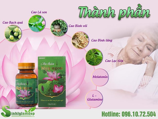 thành phần An Thần Ngủ Ngon Benmax