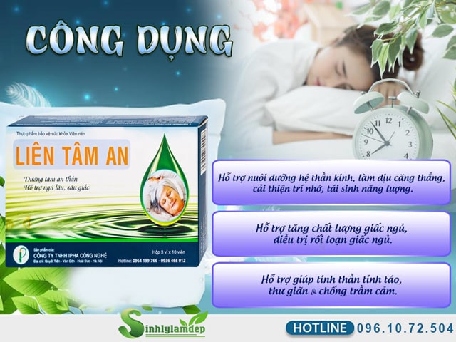 công dụng liên tâm an