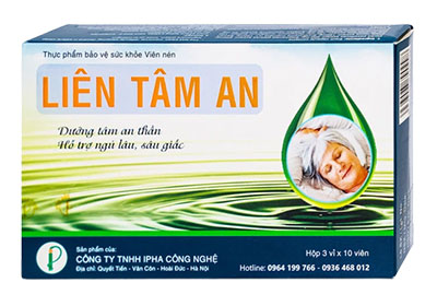 lên tâm an cải thiện giấc ngủ