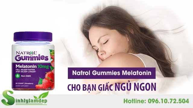 Natrol Gummies Melatonin 10mg là gì