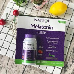 viên thuốc Natrol Melatonin Sleep