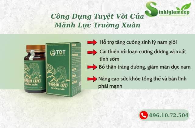 Công Dụng Tuyệt Vời Của Mãnh Lực Trường Xuân
