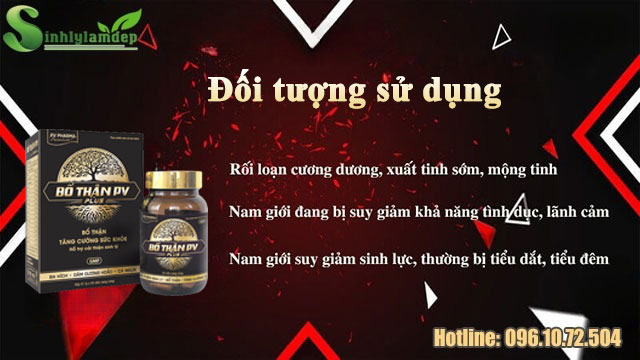 đối tượng sử dụng bỗ thận pv plus