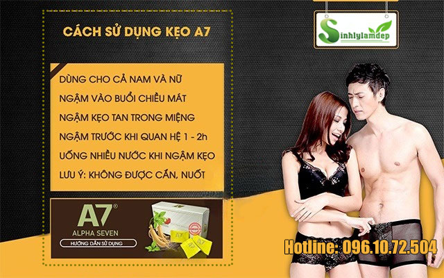 cách sử dụng kẹo sâm a7