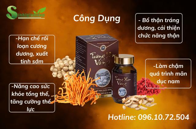Công Dụng Vượt Trội Của Trường Xuân Vương