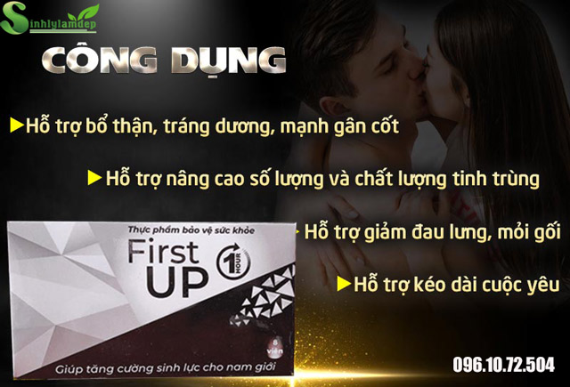 công dụng first up 1 hour