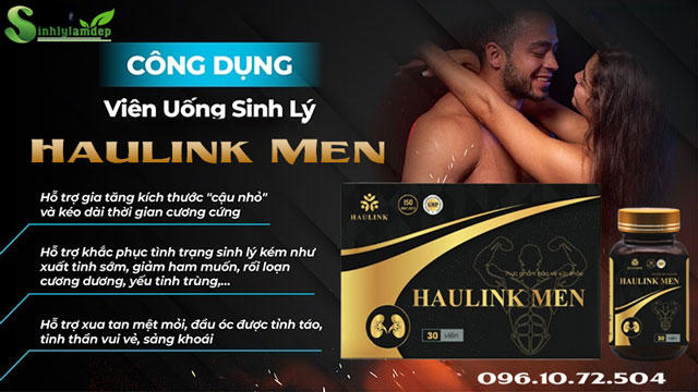 công dụng haulink men