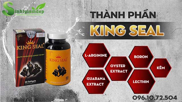 thành phần có trong sản phẩm king seal