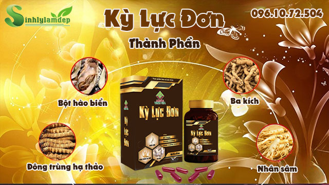 thành phần có trong kỳ lực đơn