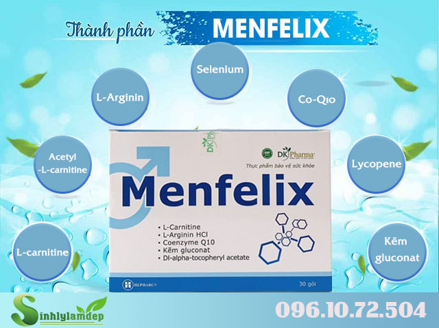 thành phần có trong menfelix