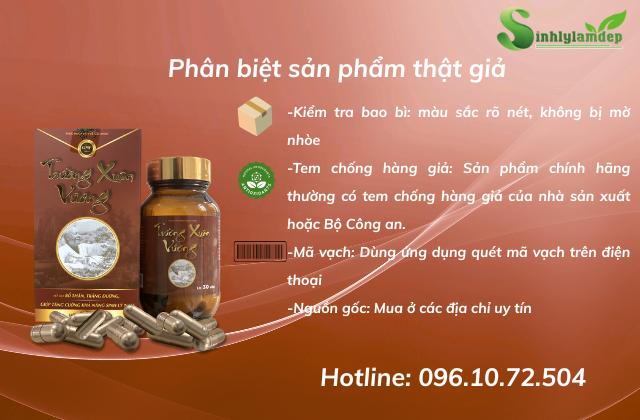 Cách phân biệt viên Trường Xuân Vương thật giả
