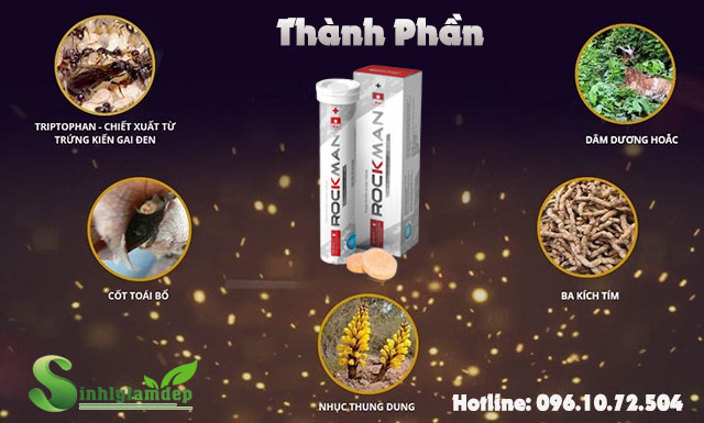 thành phần có trong rockman