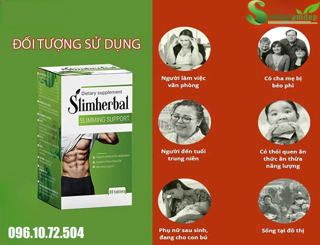 đối tượng sử dụng slim herbal