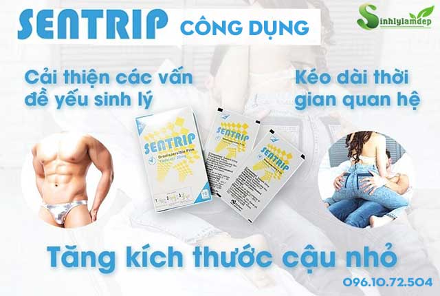 công dụng tem ngậm sentrip