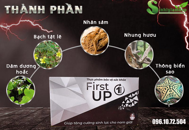 công dụng first up 1 hour