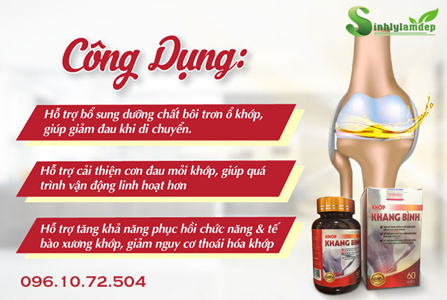 công dụng khớp khang bình