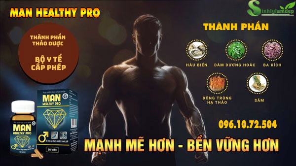 thành phần có trong sản phẩm man healthy pro