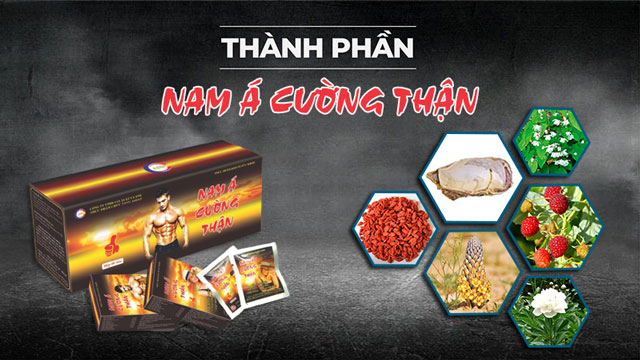 thành phần có trong sản phẩm nam á cường thận