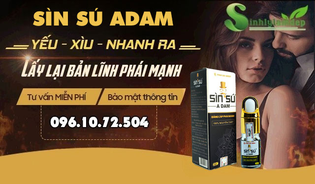giới thiệu sản phẩm sìn sú adam