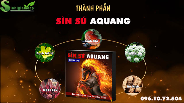 thành phần sìn sú aquang