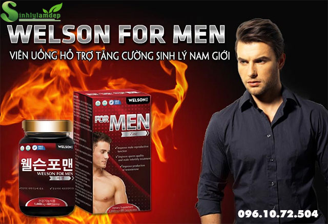 giới thiệu welson for men