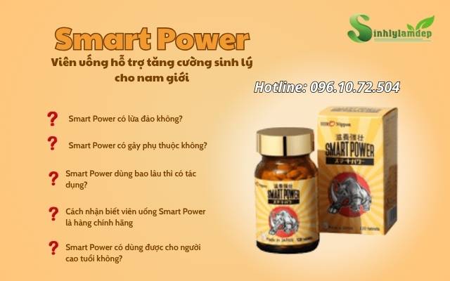 Giải đáp các thắc mắc thường gặp về viên uống Smart Power
