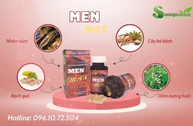 Thành phần đặc biệt trong viên uống Men Max