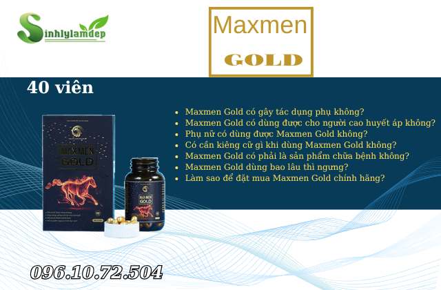 Câu hỏi thường gặp về Maxmen Gold