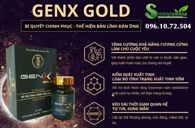 công dụng gen x gold