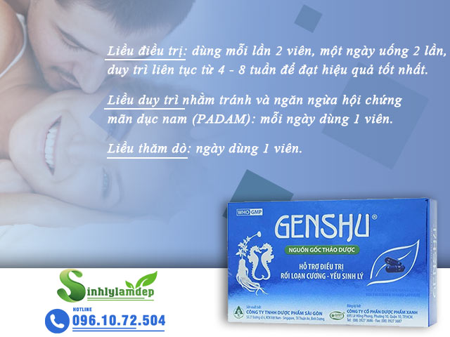 Hướng dẫn sử dụng sản phẩm Genshu