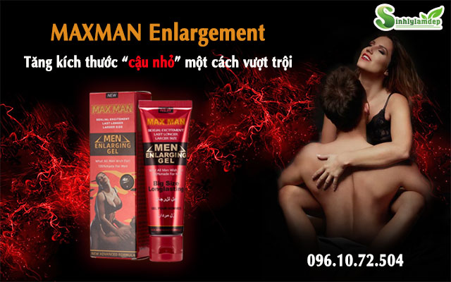 giới thiệu sản phẩm maxman enlargement