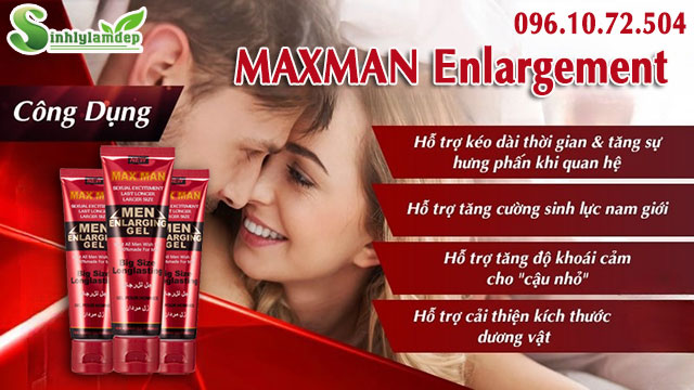 công dụng maxman enlargement
