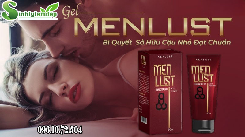 giới thiệu sản phẩm menlust gel
