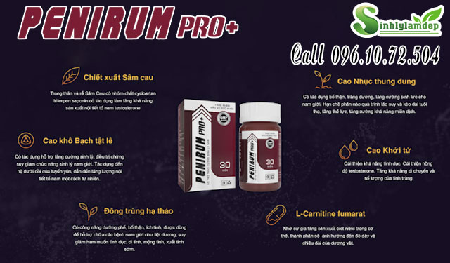 penirum pro thành phần