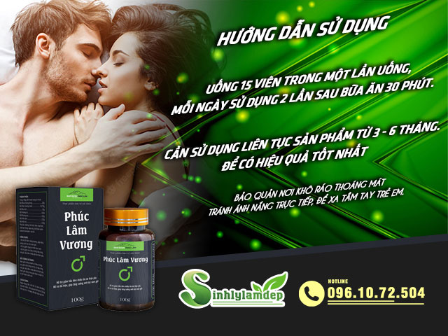 Hướng dẫn sử dụng sản phẩm Phúc Lâm Vương