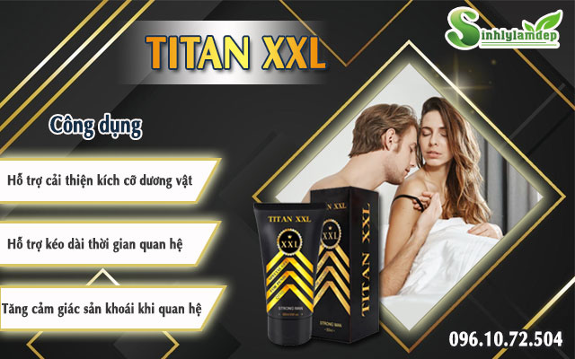 công dụng titan xxl