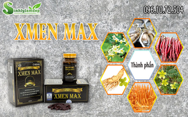 thành phần có trong xmen max