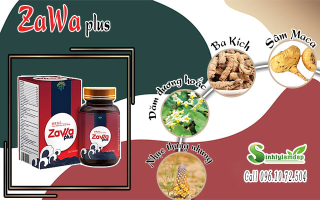 zawa plus thành phần