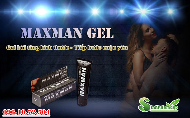 giới thiệu sản phẩm maxman gel